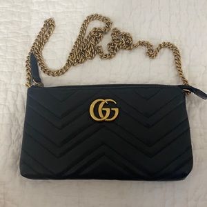 Gucci mini Marmont bag with chain